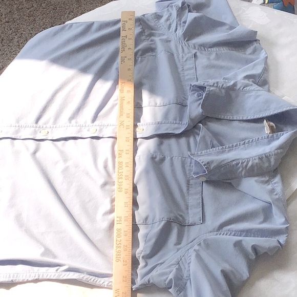 🐎 DULUTH Flexcellent Stretch Long Sleeve Longer Length Blouse - Picture 6 of 8